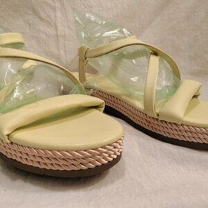 Marc‎ Fisher Natelea Platform Sandal: Yellow
